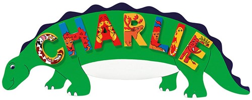 Lanka Kade - Naambord Groene Dinosaurus (max. 7 letters)-2