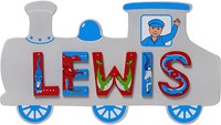 Lanka Kade - Naambord Kleine Zilveren Trein (max. 5 letters)-2