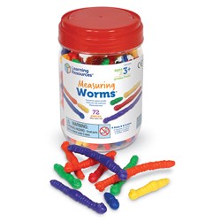 Learning Resources - Measuring Worms™ (Set of 72)