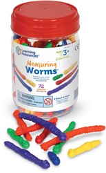Learning Resources - Measuring Worms™ (Set of 72)