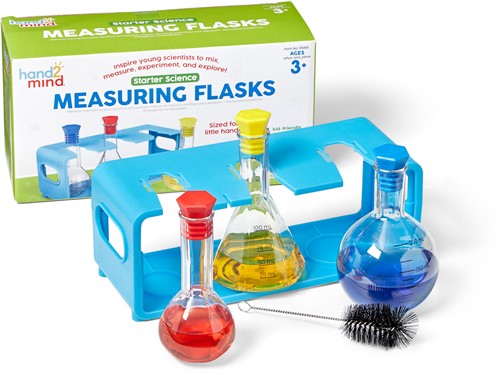 Learning Resources - Starter Science Measuring Flask Set-3