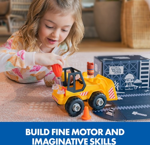 Learning Resources - Design & Drill® Bolt Buddies® Bulldozer-3