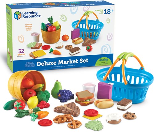 Learning Resources - New Sprouts® Deluxe Market Set