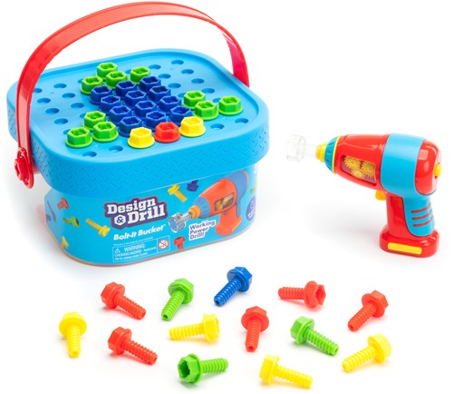 Learning Resources - Design & Drill® Bolt-It Bucket™
