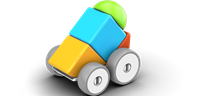 Geomag Magicube Cars Recycled 10-delig | Magnetisch speelgoed voertuigen | 1-5 jaar-2