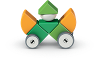 Geomag Magicube 4 Shapes Recycled Wheels 13 pcs-3
