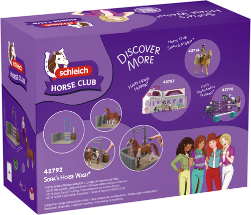 Schleich Sofia’s Horse Wash-3