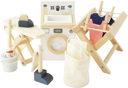 LTV - Wooden Dolls House Laundry Room - FSC 100%