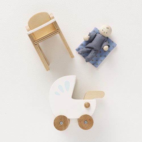 LTV - Dolls House Nursery & Baby Set - FSC 100%-2
