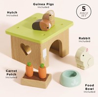 LTV - Bunny & Guinea Pet Animal Set - FSC 100%-2