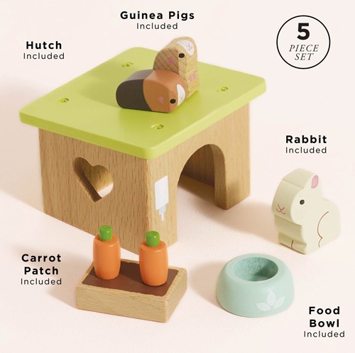 LTV - Bunny & Guinea Pet Animal Set - FSC 100%-2
