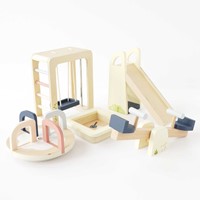 LTV - Wooden Dolls house Outdoor Play Furn - FSC 100%-3