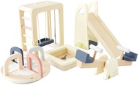 LTV - Wooden Dolls house Outdoor Play Furn - FSC 100%