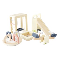 LTV - Wooden Dolls house Outdoor Play Furn - FSC 100%