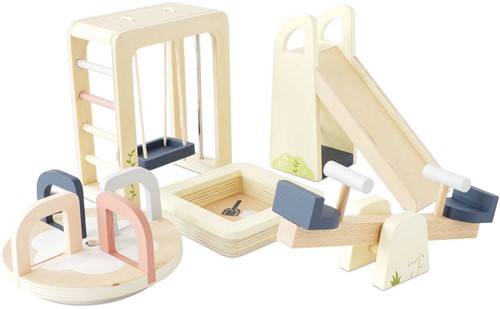 LTV - Wooden Dolls house Outdoor Play Furn - FSC 100%