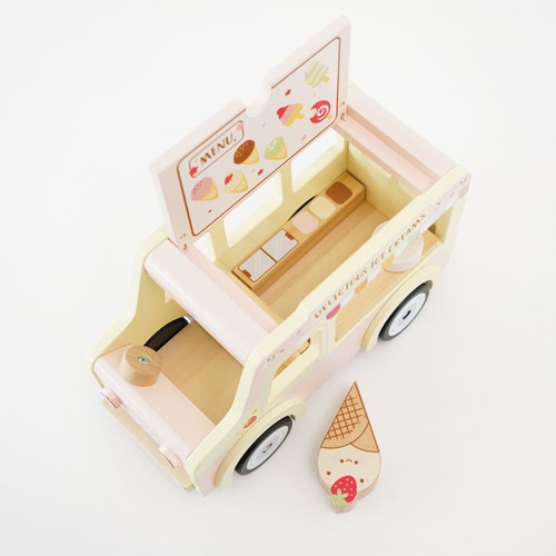 LTV - Wooden Ice Cream Van - FSC 100%-3