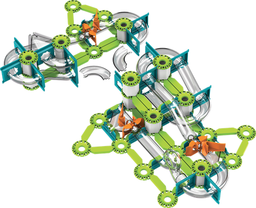 Geomag Mechanics Gravity Recycled Combo Race & Loop 197  pcs-2