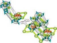 Geomag Mechanics Gravity Recycled Combo Race & Loop 197  pcs-3