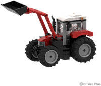 BRIXIES Plus Massey Ferguson 5S met voorlader - 1:32 - 268 st