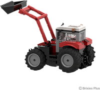 BRIXIES Plus Massey Ferguson 5S met voorlader - 1:32 - 268 st-2