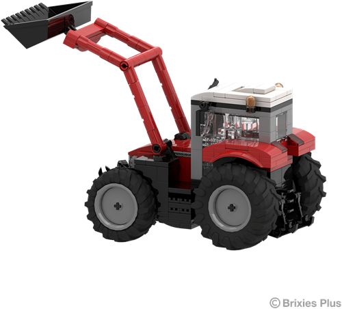 BRIXIES Plus Massey Ferguson 5S met voorlader - 1:32 - 268 st-2
