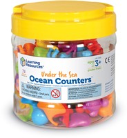 Learning Resources - Under The Sea Ocean Counters® (Set of 72)-2