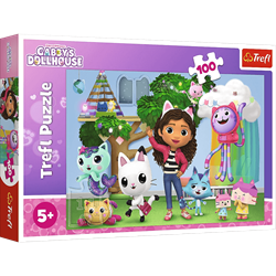 Trefl 100 - Gabby's Dollhouse / Universal Gabby's Dollhouse