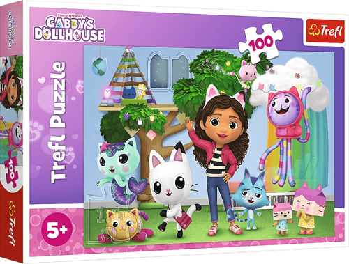Trefl 100 - Gabby's Dollhouse / Universal Gabby's Dollhouse