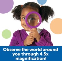 Learning Resources - Primary Science® Jumbo Magnifiers (Set of 6)-2