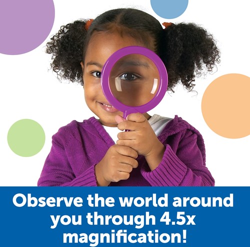 Learning Resources - Primary Science® Jumbo Magnifiers (Set of 6)-2