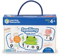 Learning Resources - Spelling Puzzle Cards