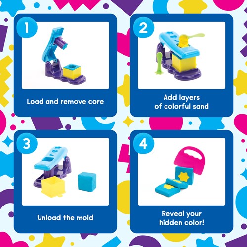 Learning Resources - Playfoam® Sand Magic Reveal-3