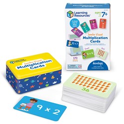 Learning Resources - Jumbo Visual Multiplication Cards