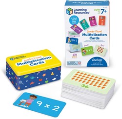 Learning Resources - Jumbo Visual Multiplication Cards