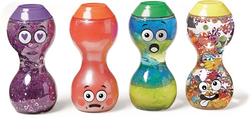 Learning Resources - Express Your Feelings™ Sensory Bottles Embarassed, Silly, Surprised, Loved