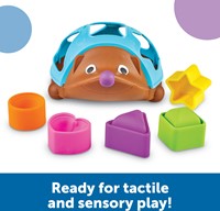 Learning Resources - Spike The Fine Motor Hedgehog® Poppin’ Shapes Sorter-2