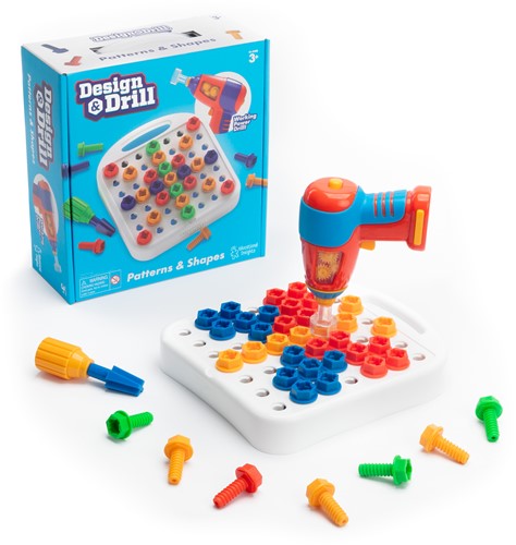 Learning Resources - Design & Drill® Patterns & Shapes