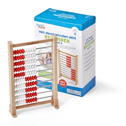 Learning Resources - Mini 100-Bead Rekenrek, Set of 25
