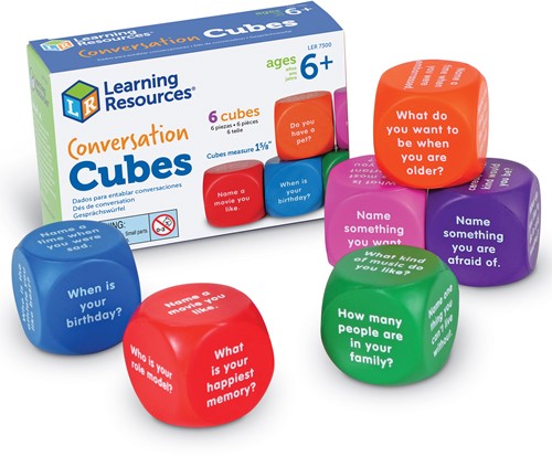 Learning Resources - Conversation Cubes