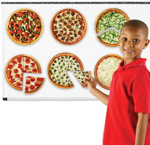 Learning Resources - Magnetic Pizza Fractions-2