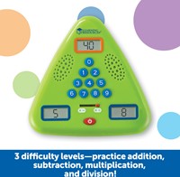 Learning Resources - Minute Math Electronic Flash Card™-2