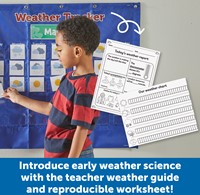 Learning Resources - Weather Tracker Pocket Chart-3