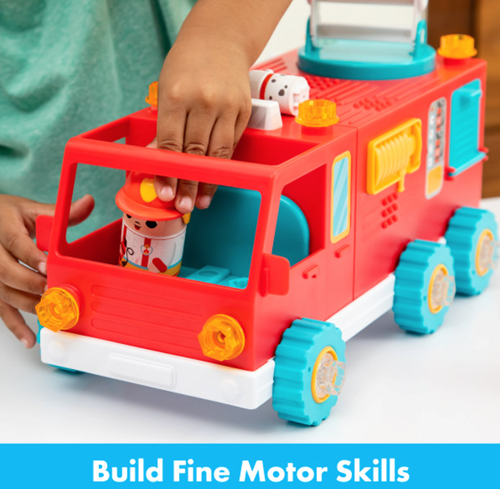 Learning Resources - Design & Drill® Bolt Buddies® Fire Truck-3