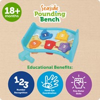 Learning Resources - Seaside Pounding Bench-3