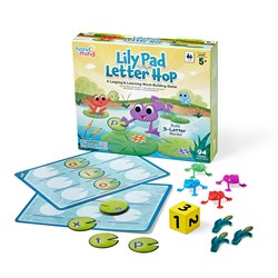 Learning Resources - Lily Pad Letter Hop Word-Building Game