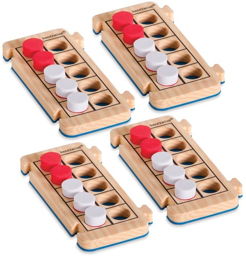 Learning Resources - Rekenrod™ Foam Ten-Frames, Set of 4