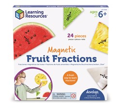 Learning Resources - Magnetic Fruit Fractions