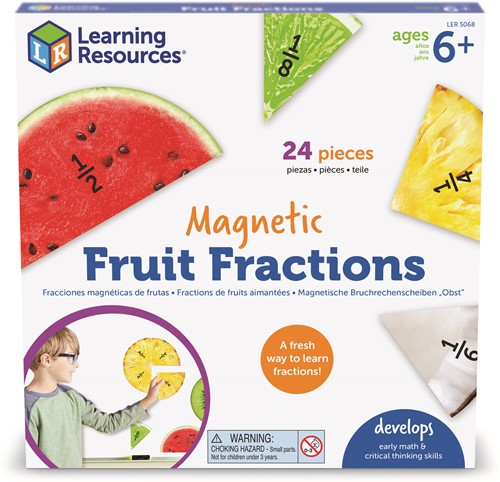 Learning Resources - Magnetic Fruit Fractions