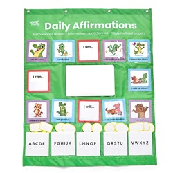 Learning Resources - Daily Affirmations Pocket Chart