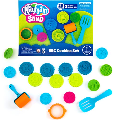 Learning Resources - Playfoam® Sand ABC Cookies Set